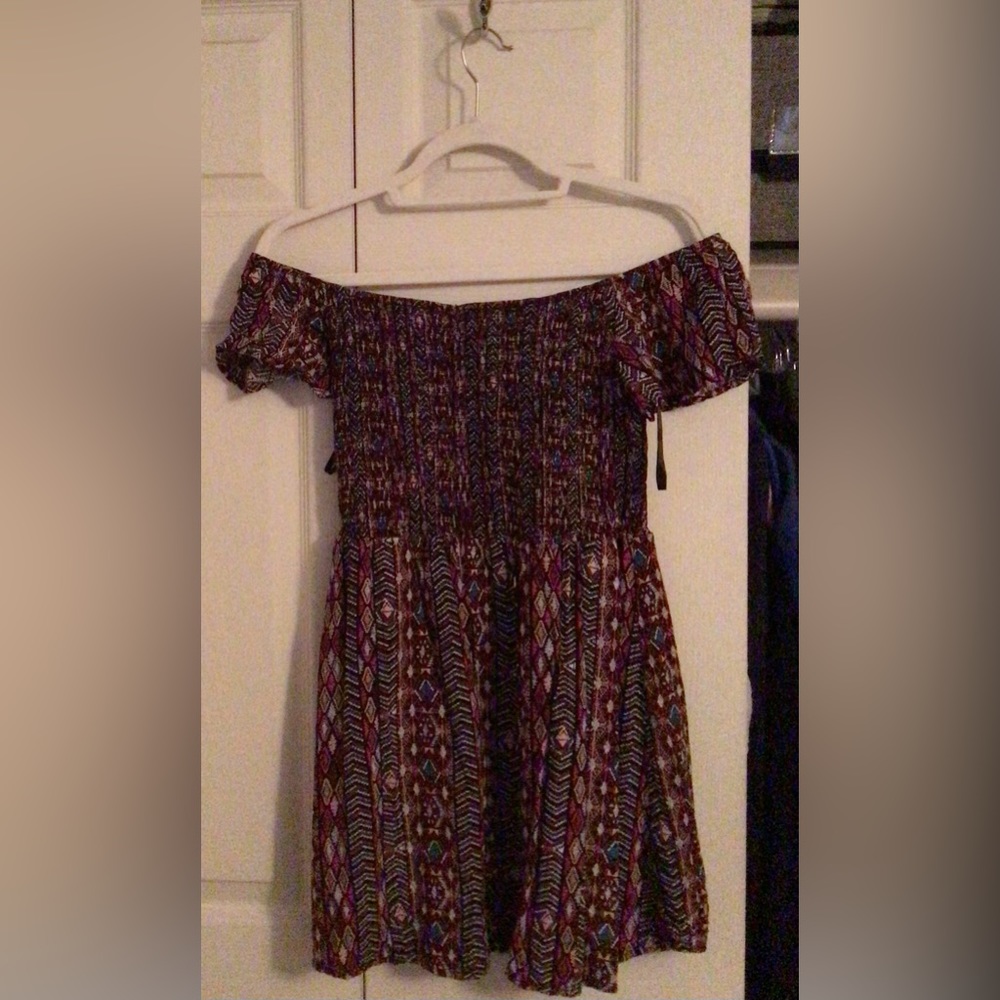 Multicolored Patterned Dress - Picture 2 of 6